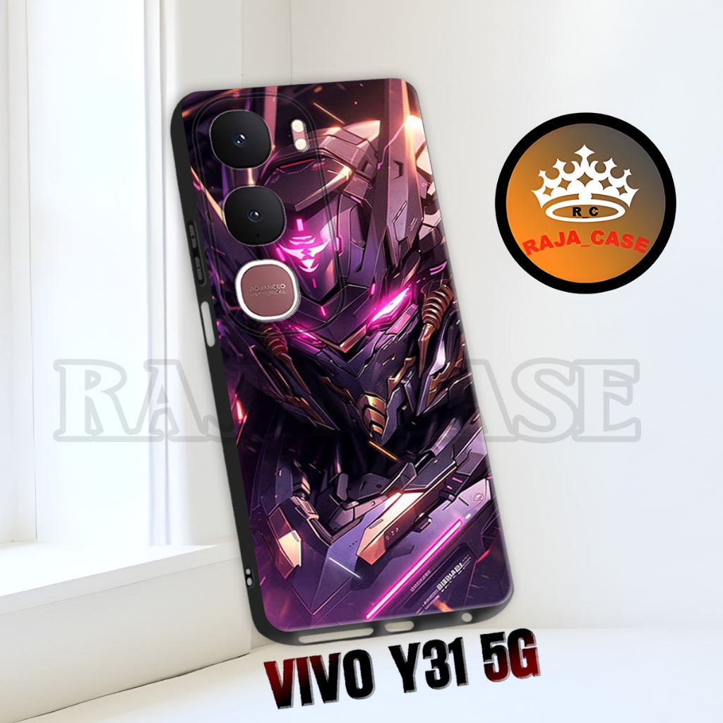 Rc19/ยางนุ่ม Hp VIVO Y31 5G - Robot Motif - เคส Hp VIVO Y31 5G - เคส VIVO Y31 5G - ซิลิโคน VIVO Y31 