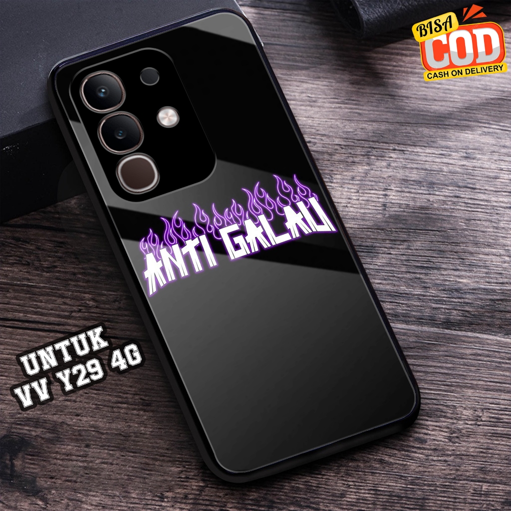เคส HP VIVO Y29 4G - STORE CASE (BLACK BACKGROUND) - 2D Premium Glossy - Glossy Softcase - เคสมือถือ