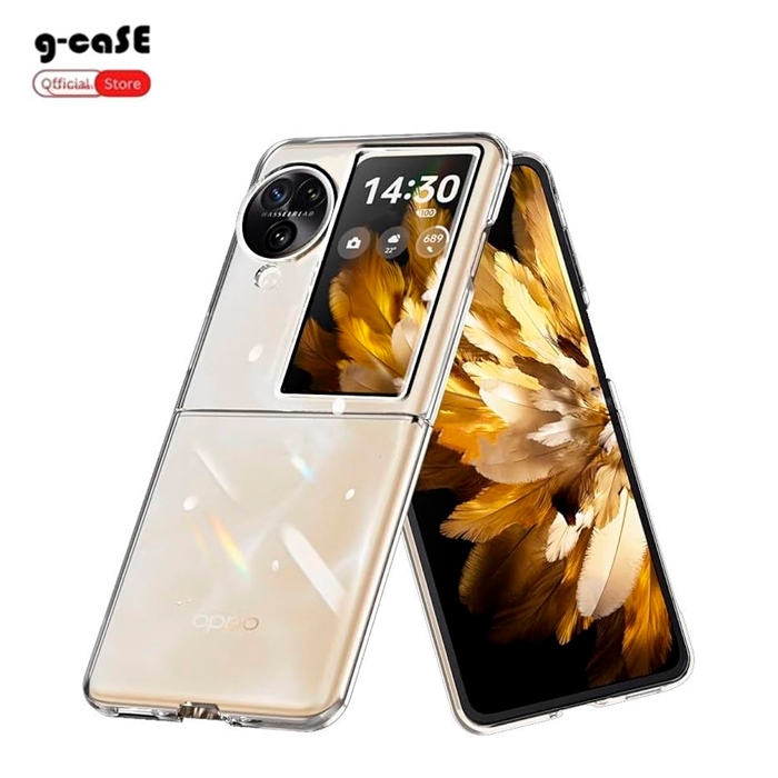เคส G-caSE Oppo Find N3 Flip N3Flip Transparent Full Hardcase Casing