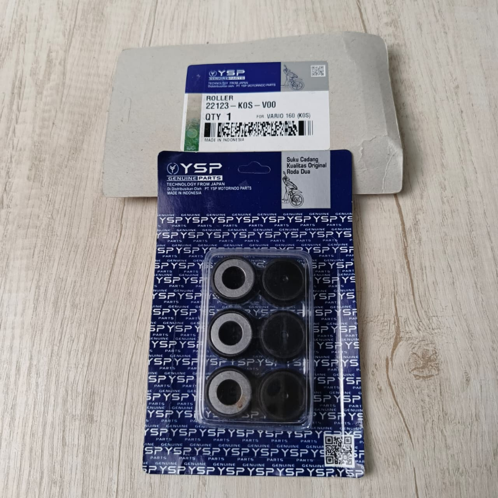 YSP Roller Comp Vario 160 K0S Type 22123-K0S-V00 / ชุดน้ําหนักลูกกลิ้ง PCX 160 / ADV 160