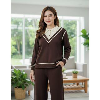 Beautyhijab TASYA Setelan Knit Premium Wanita Oneset Korean Style LD 110-130 Remaja Dewasa Ukuran Jumbo 2026