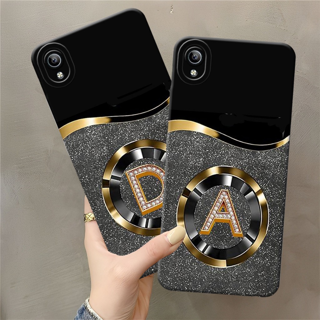 (FA-01) VI Y91C - Y1S - Y91 - Y93 - Y95 Softcase Procamera Silicon Case เทาเข้ม motif Inisis Silicon