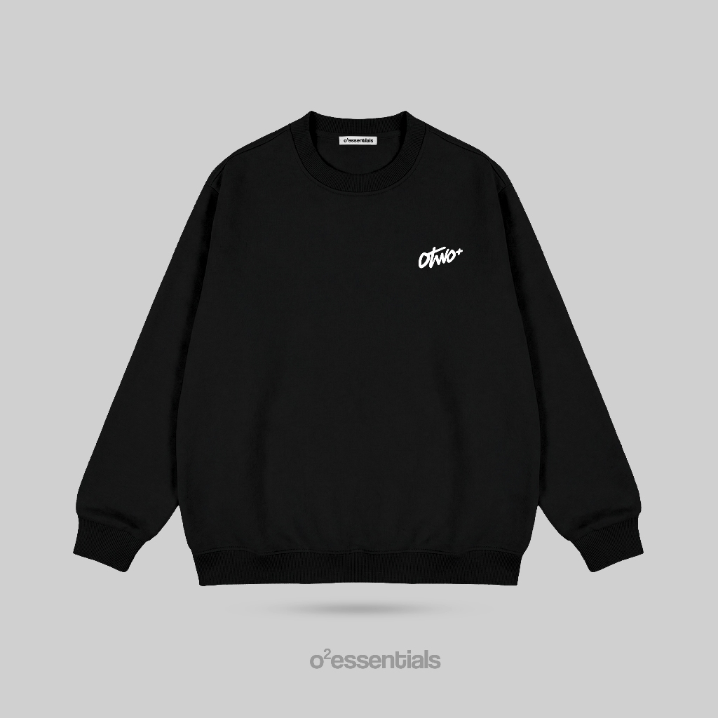 O2 Essentials Sweater - BASIC | เสื้อสเวตเตอร์ คอกลม สตรีทแวร์