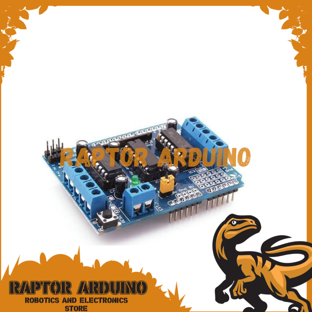 L293D L293 L 293 L 293D D ไดร์เวอร์มอเตอร์โล่ H-Bridge สําหรับ arduino