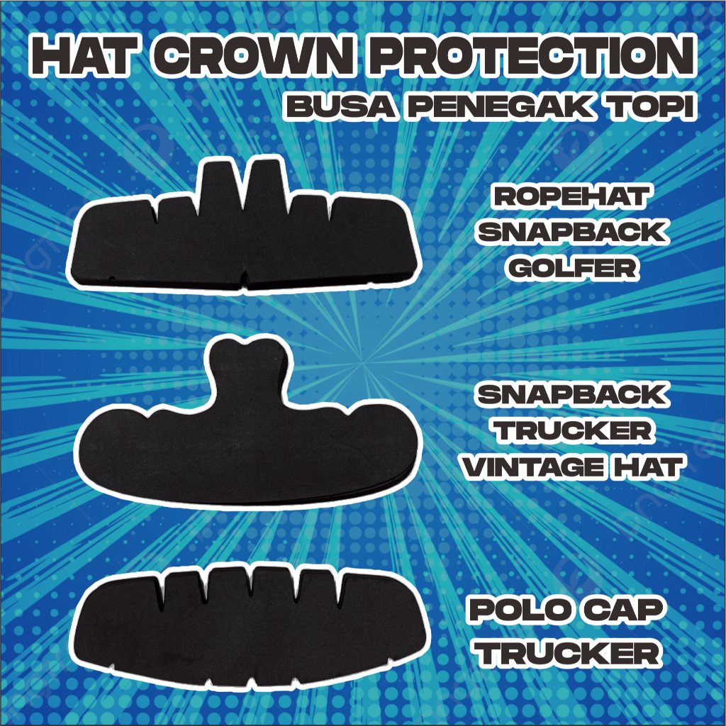 หมวกมงกุฎป้องกัน (CROPS) / โฟมรองหมวก