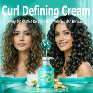 Krim Rambut Keriting Curl Enhancing Cream Penguat Ikal Rambut Bebas Frizz - Bikin Rambut Lebih Kenyal Lembut Elastis Tahan Lama