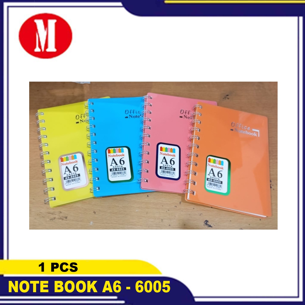 สมุดจดบันทึก A6/Diary A6 - 6005 /Gasta Random