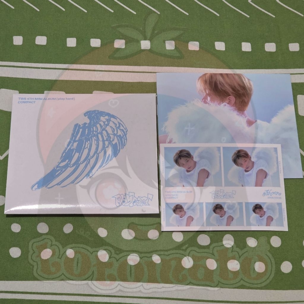 TWS 24/7 พร้อมอัลบั้มโฟโต้การ์ด US SHINYU JIHOON PLAYHARD ขนาดกะทัดรัด