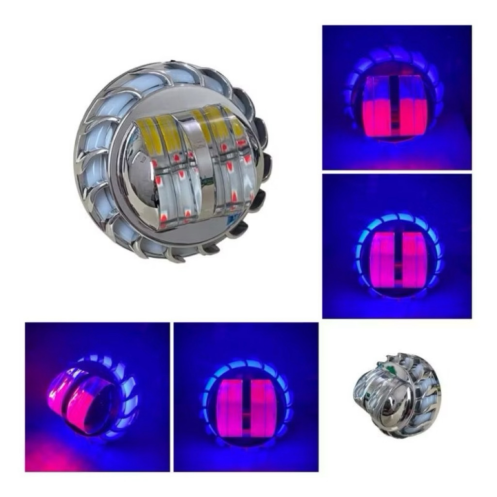 มินิโปรเจคเตอร์ Led Angel Eyes + Devil Eyea Hi-Lo Cr7