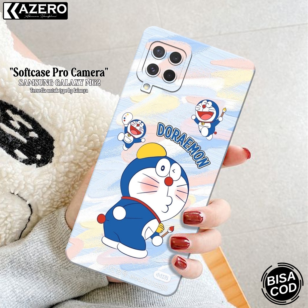 Samsung Galaxy M62 เคสแฟชั่นการ์ตูน Softcase Samsung Galaxy M62 ซิลิโคน Pro เคสกล้อง Samsung Galaxy 
