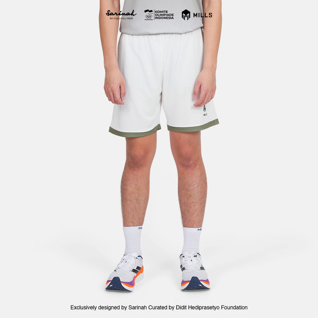 MILLS TEAM INDONESIA SEA GAMES TRAINING SHORT BEIGE 03100372 66SGM