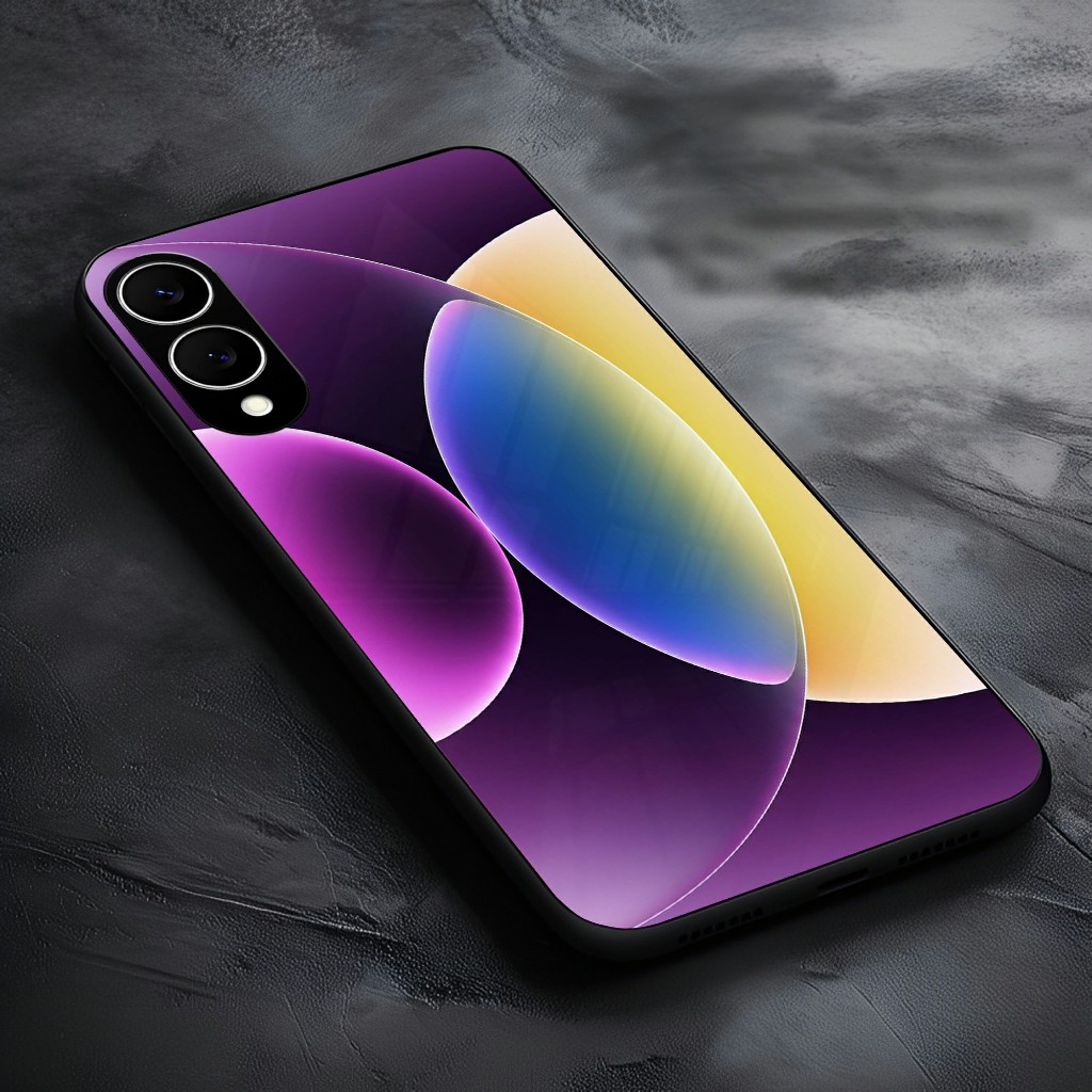 Samsung Galaxy S25 Edge Glass Softcase - เคส Samsung S25 Edge - เคสโทรศัพท์มือถือ - U 635