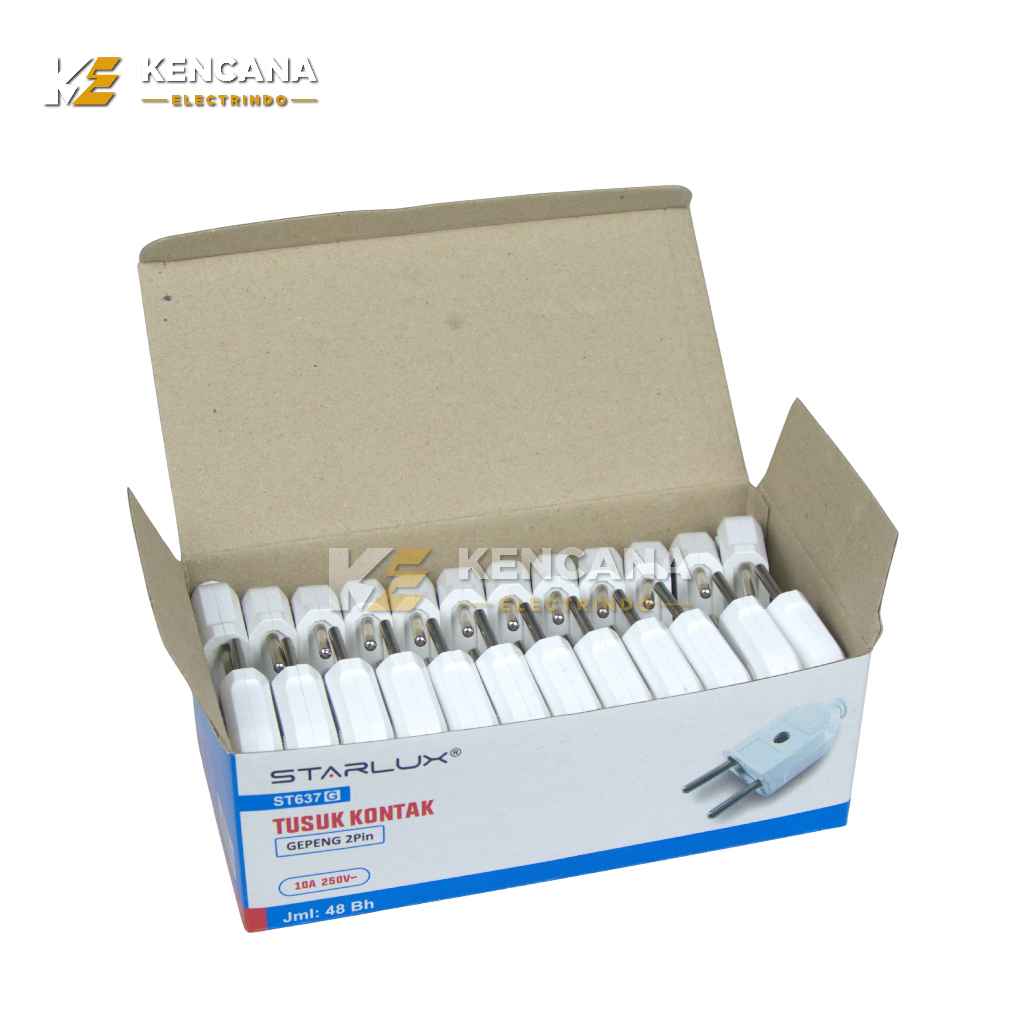 [1 แพ็ค] ปลั๊กแบน Starlux / ปลั๊กเล็ก Starlux