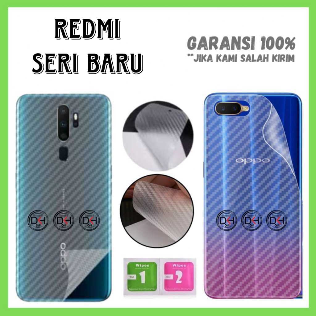 GARSKIN COVER SKIN CARBON REDMI 13 14C 15 15C 15T คาร์บอน