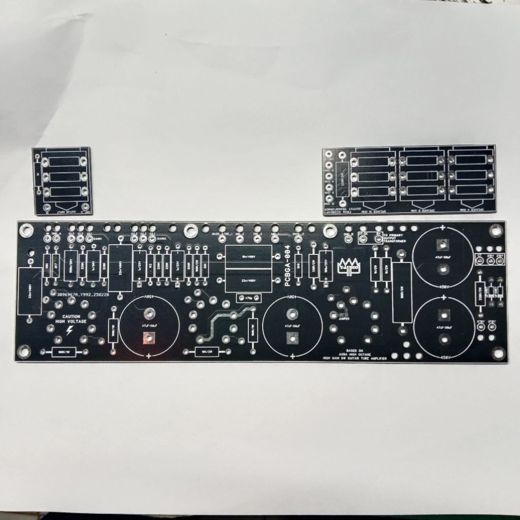 T-เสียง PCBGA-004 ติดตั้งบน AX84 สูง Octane กีตาร์หลอด Amp DIY PCB เครื่องขยายเสียง 5W 12AX7 ECC83 E
