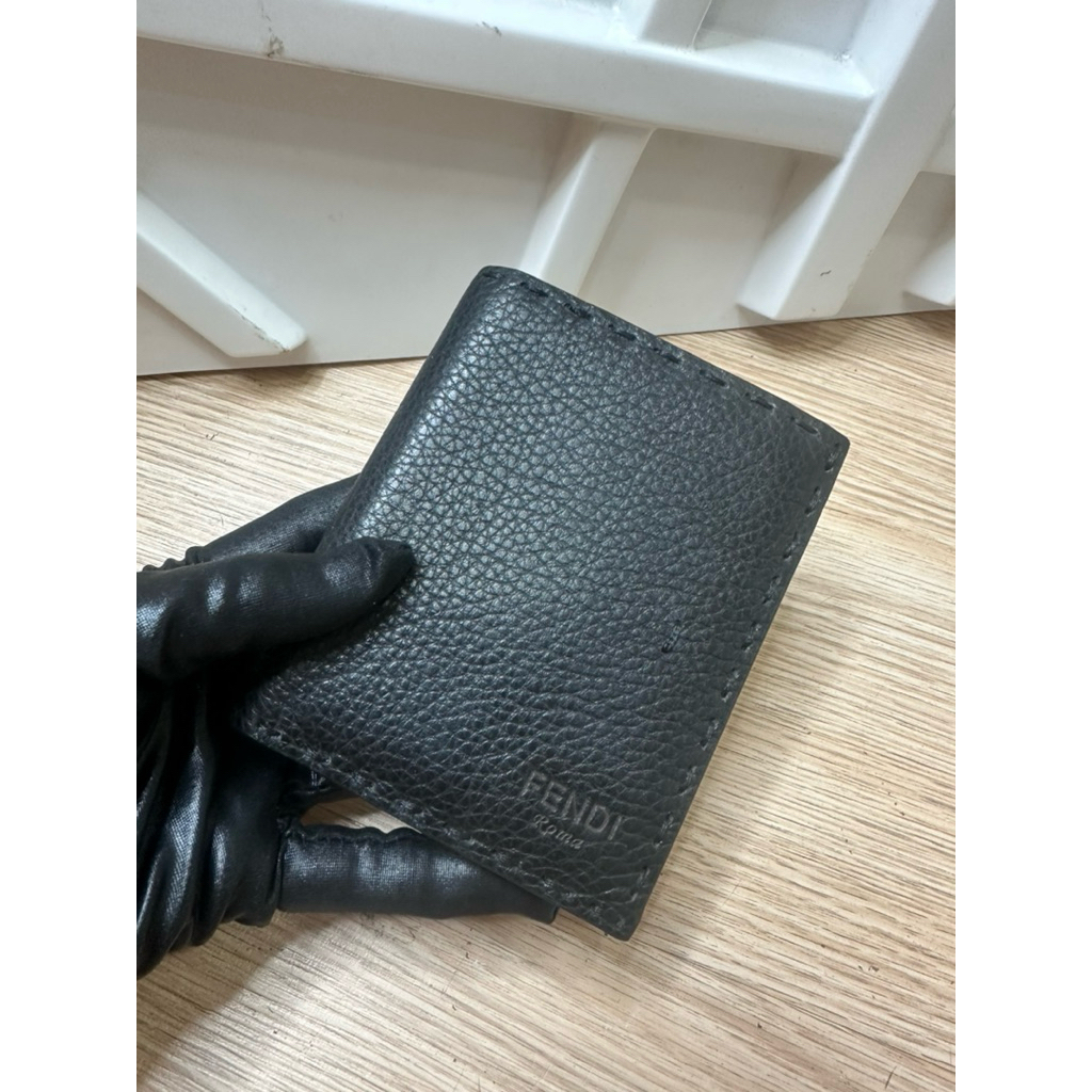 หนังสีดํา MENS WALLET/SHORT WALLET/MENS WALLET MYBOSS123