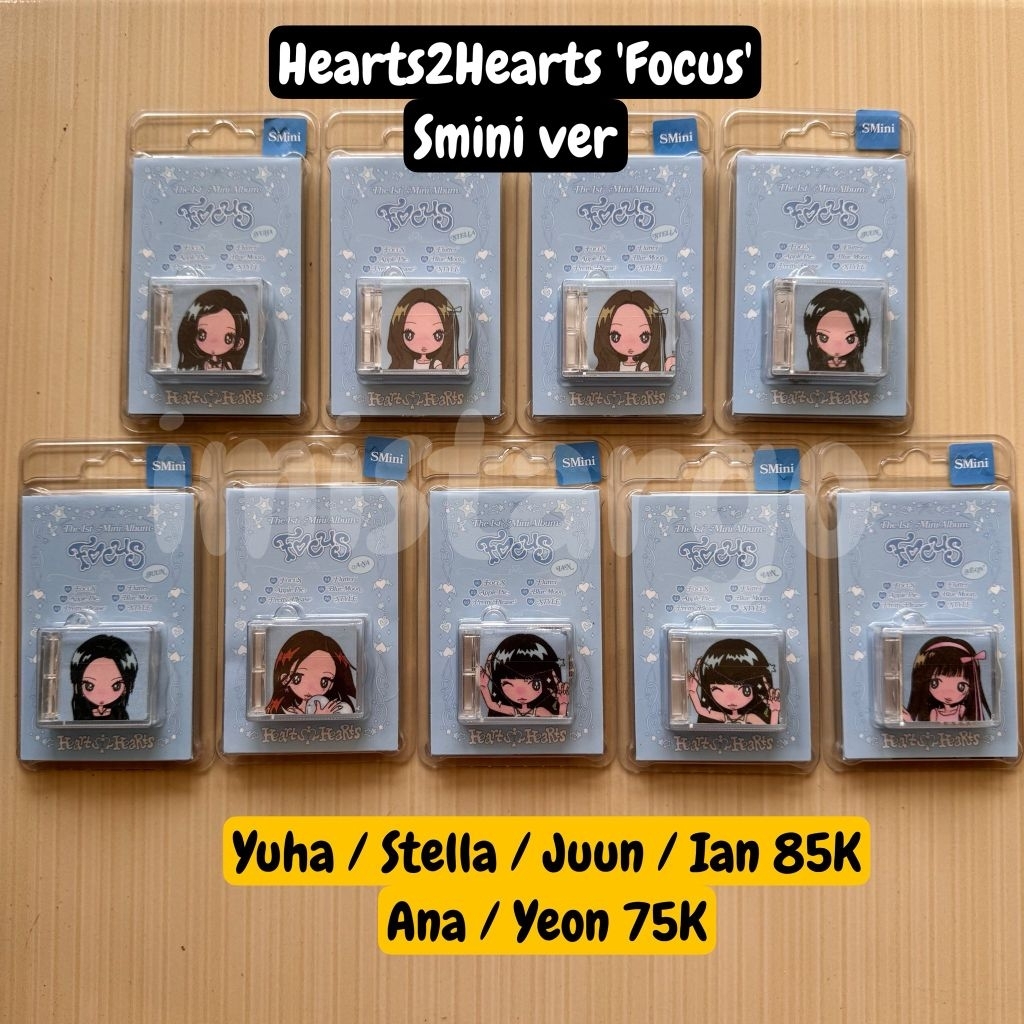 ALBUM HEARTS2HEARTS H2H FOCUS SMINI VER