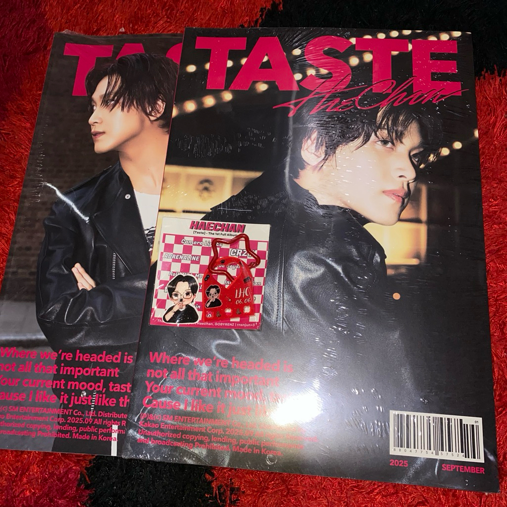 WTS WANT TO SELL อัลบั้ม nct ปิดผนึก haechan รสอัลบั้มเดี่ยว - fullspread ver a และ c