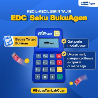 EDC Saku BukuAgen, Andalan Agen pembayaran & UMKM Indonesia!