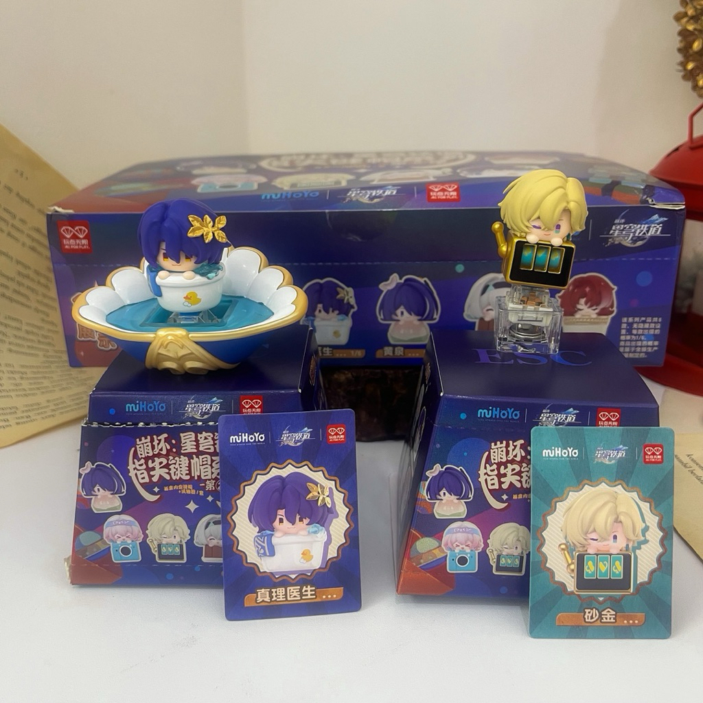 อย่างเป็นทางการ HSR Honkai Star Rail Keycap Ratio Aventurine Argenti March 7 Firefly Acheron