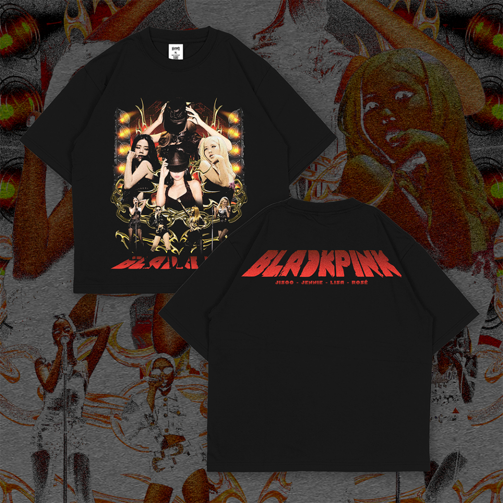 เสื้อยืดซีรีส์ BLACKPINK ALL MEMBER DEADLINE