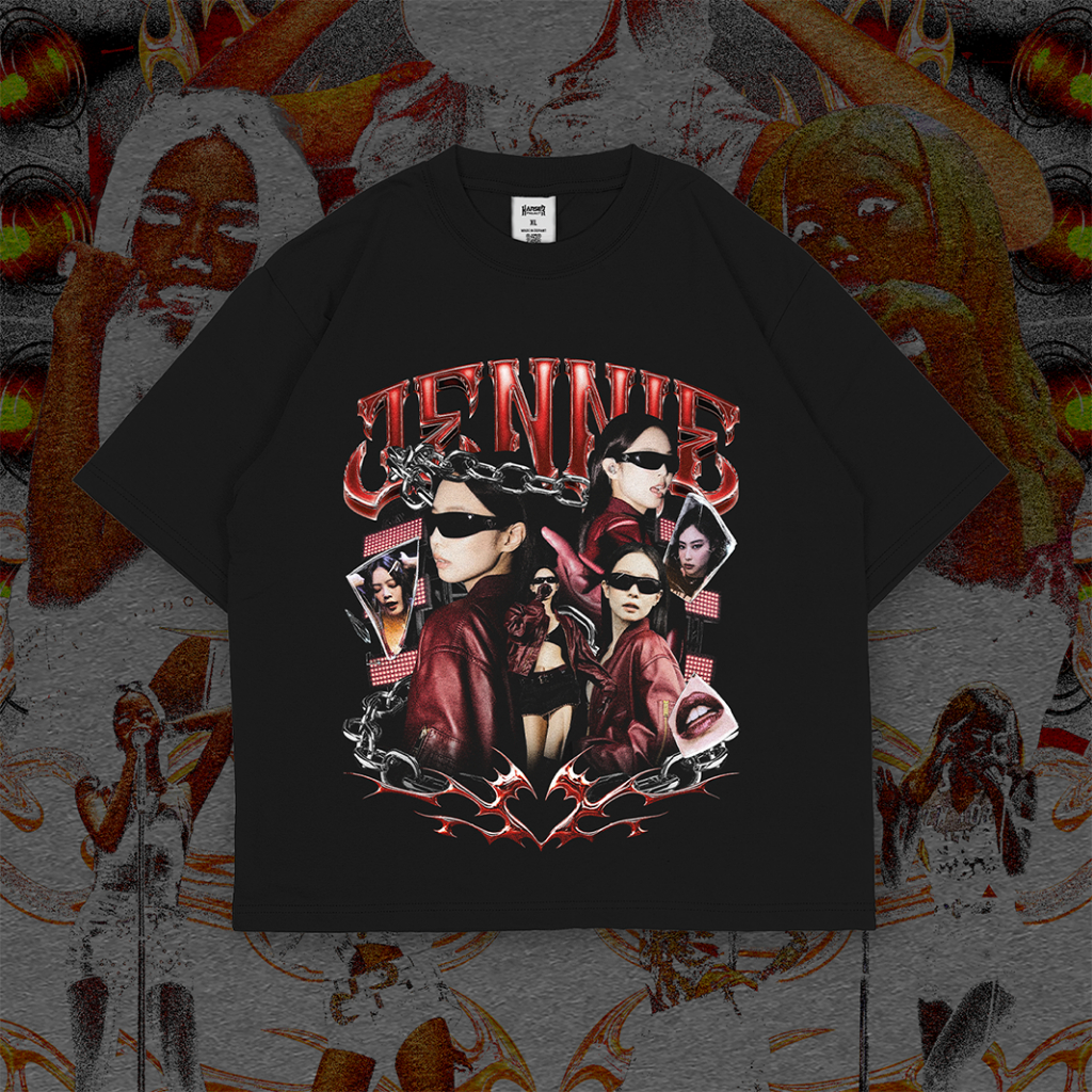 เสื้อยืดซีรีส์ JENNIE BLACKPINK DEADLINE