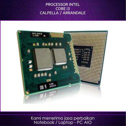 INTEL Core i3 2 Glass Gen1 Gen 1 Calpella Arrandale G1 rPGA988A 2nd โปรเซสเซอร์