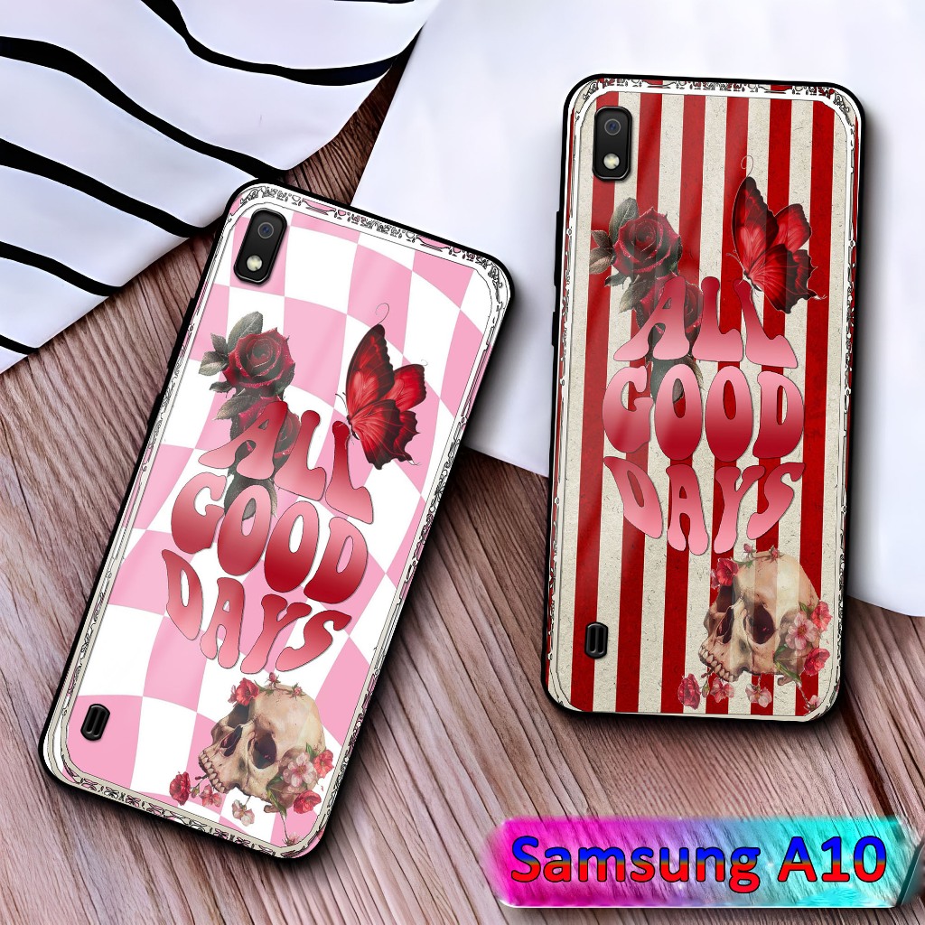 เคส HP Samsung A10 - เคส N1 - [KK Motif No. 56] - Samsung A10 Fashion Softcase - Glossy Hardcase - P