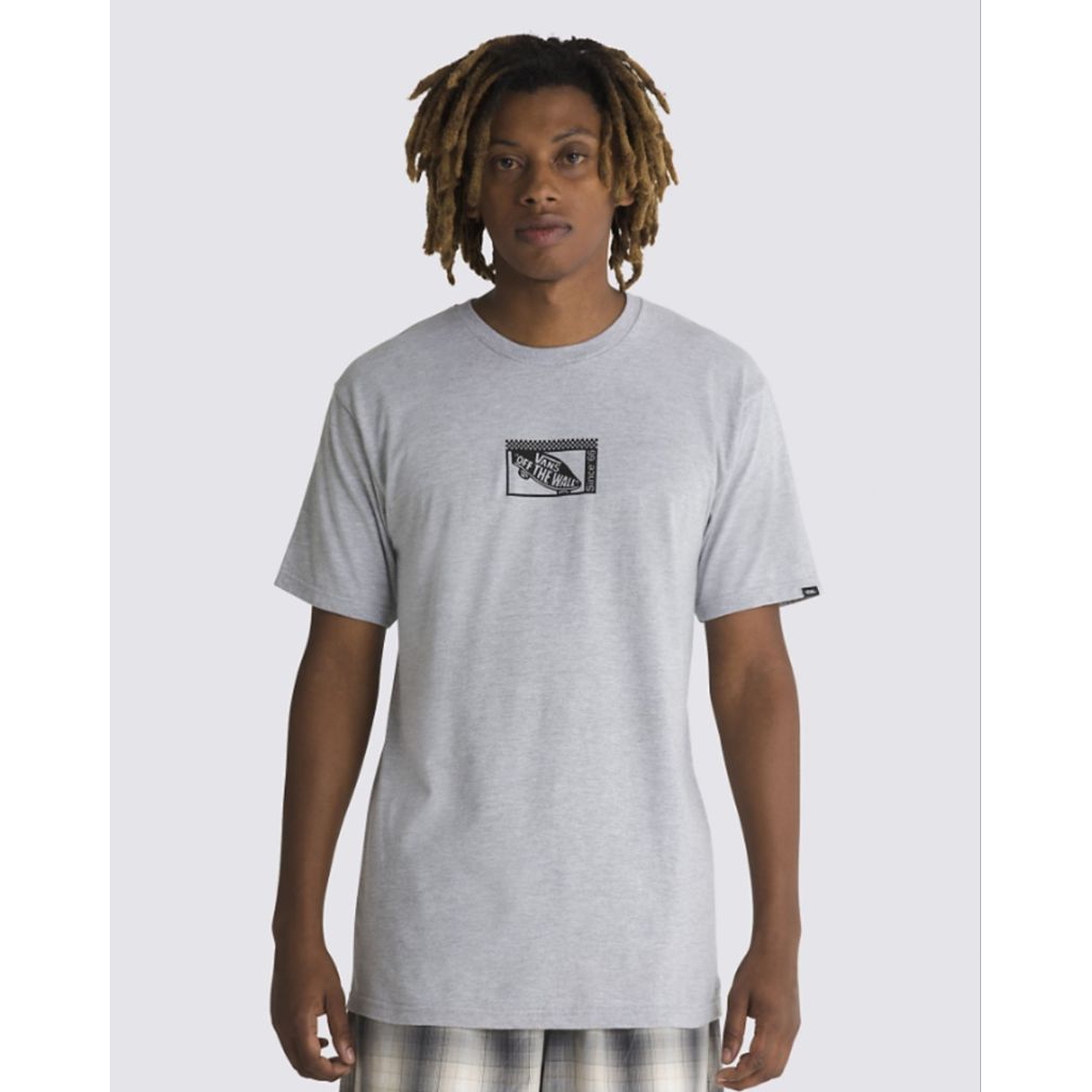 VANS TECH BOX เสื้อยืด ATHLETIC HEATHER