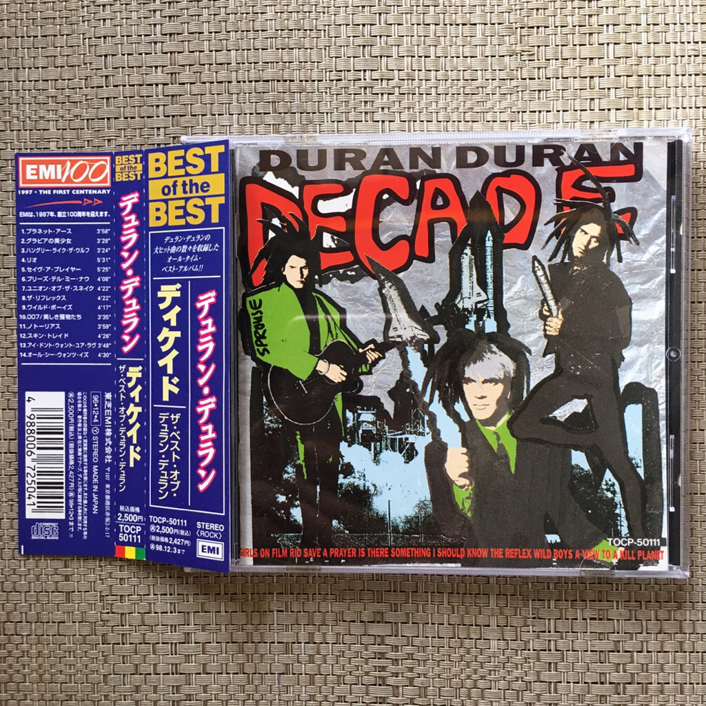 Duran Duran CD - Decade | ญี่ปุ่น ญี่ปุ่น