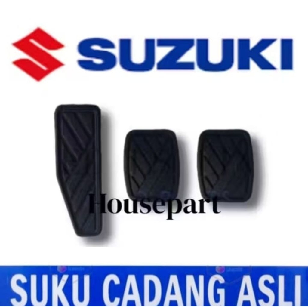 แผ่นยาง เหยียบแก๊ส Accelerator ชุดคลัทช์เบรค MT คู่มือ Suzuki APV Mega Carry Pick Up Arena เก่าเดิม SGP