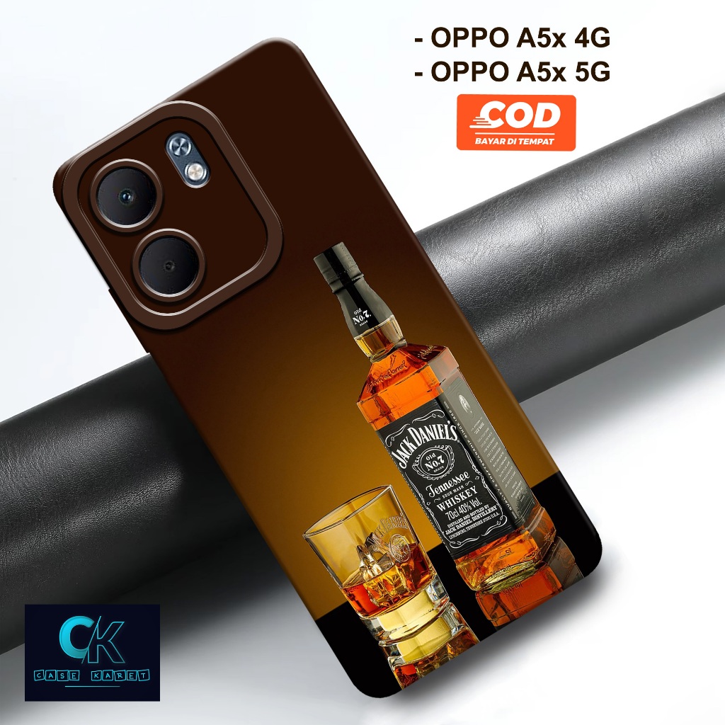 HP เคส OPPO A5x 4G / A5x 5G ล่าสุด - เคสแฟชั่น DRINK - เคสยาง - เคส OPPO A5x 4G / A5x 5G - เคสโทรศัพ