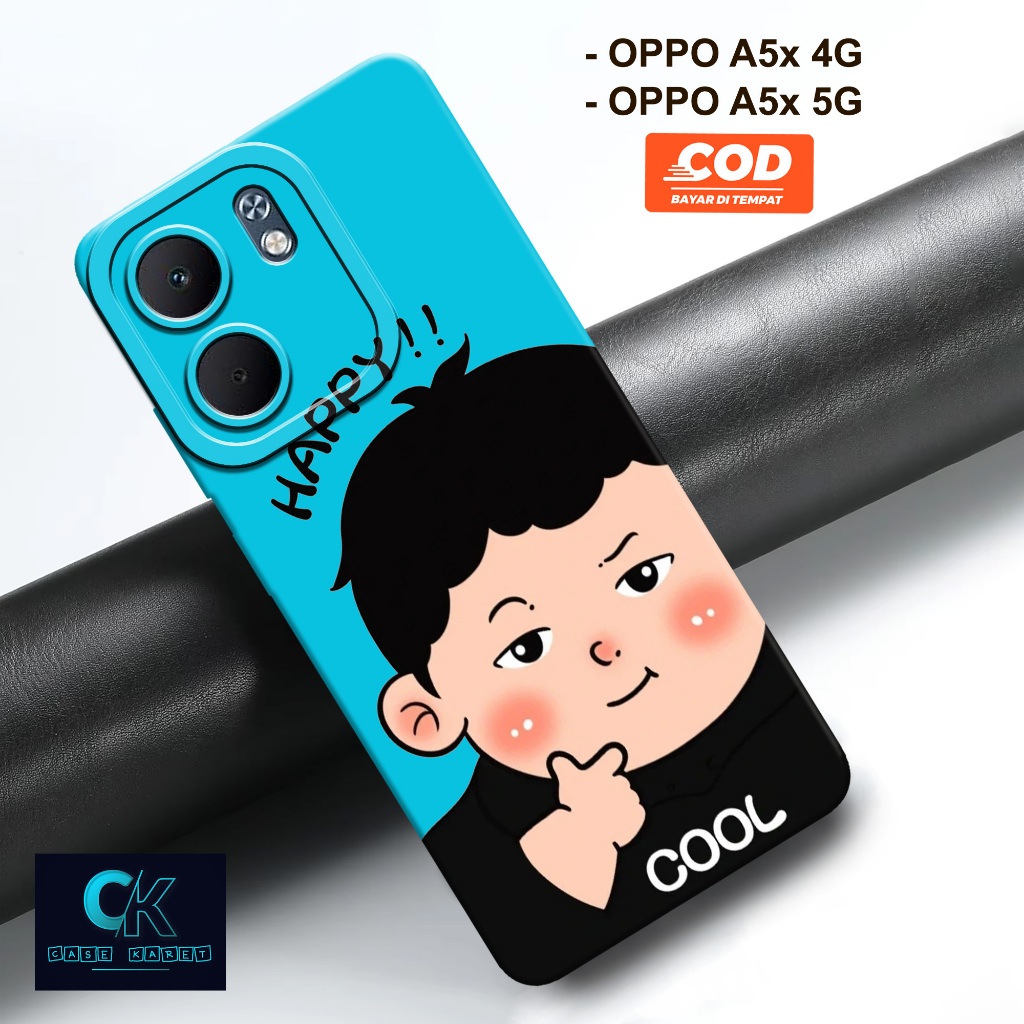 HP เคส OPPO A5x 4G / A5x 5G ล่าสุด - เคสแฟชั่นการ์ตูน - เคสยาง - เคส OPPO A5x 4G / A5x 5G - เคสโทรศั
