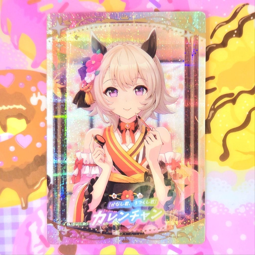 การ์ดเมทัลลิก Umamusume Curren-chan