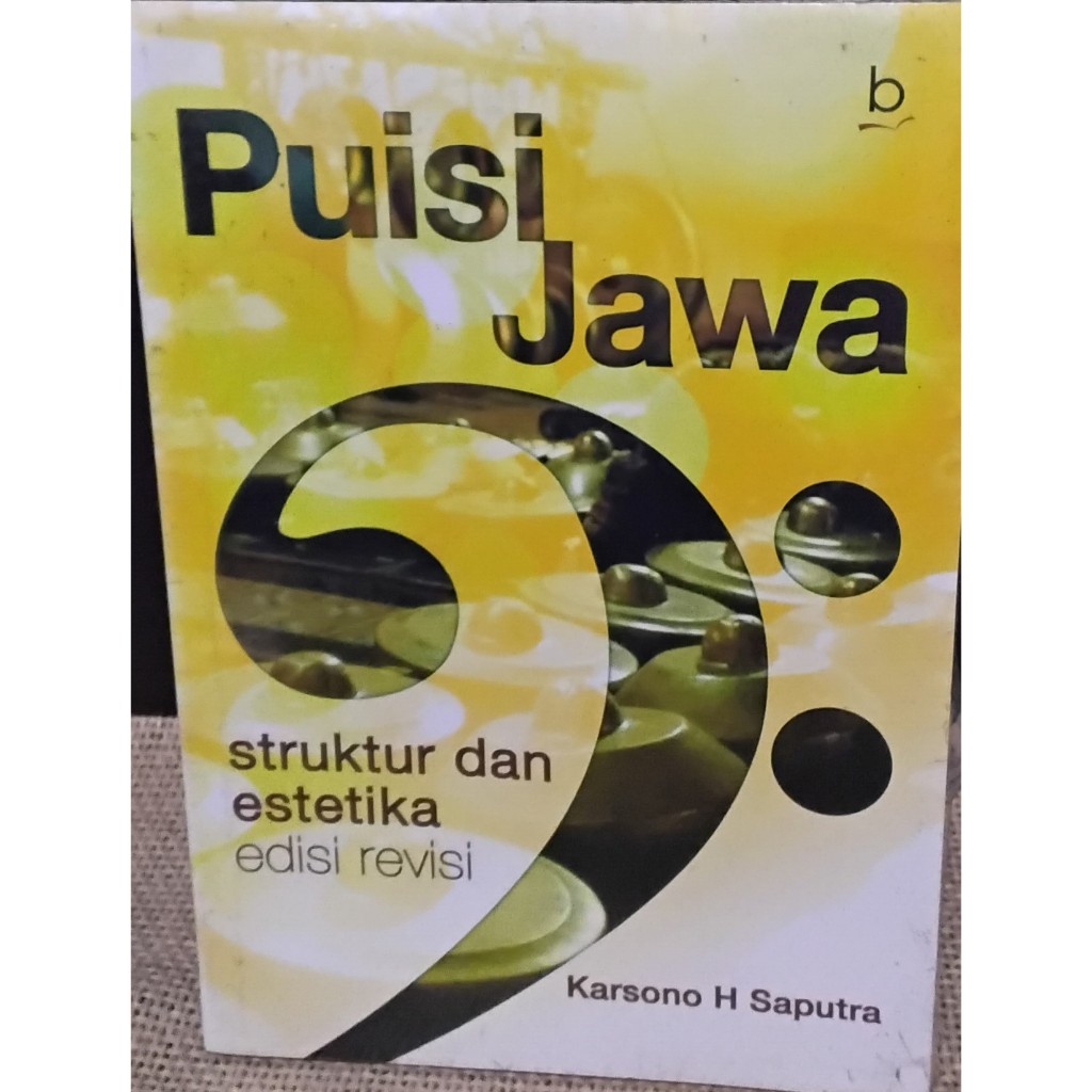 JAVANESE POETRY BOOK - KARSONO H SAPUTRA - BOOKPOP tw