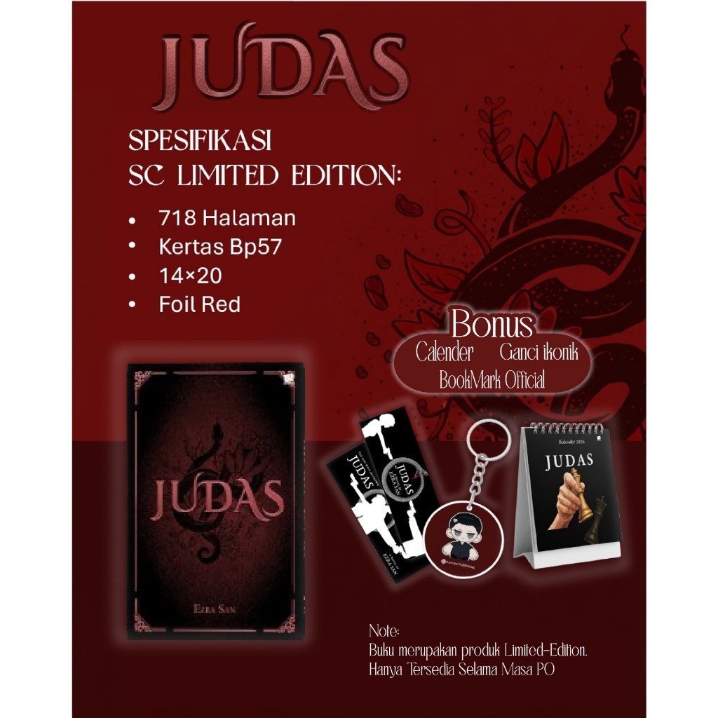 Judas Novel - Ezra San - Lovrinz