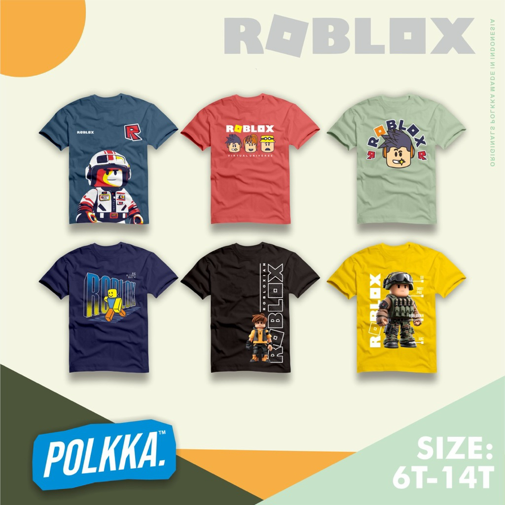 [RETAIL] เสื้อยืด RBLK GAME BOYS SIZE 6-14T