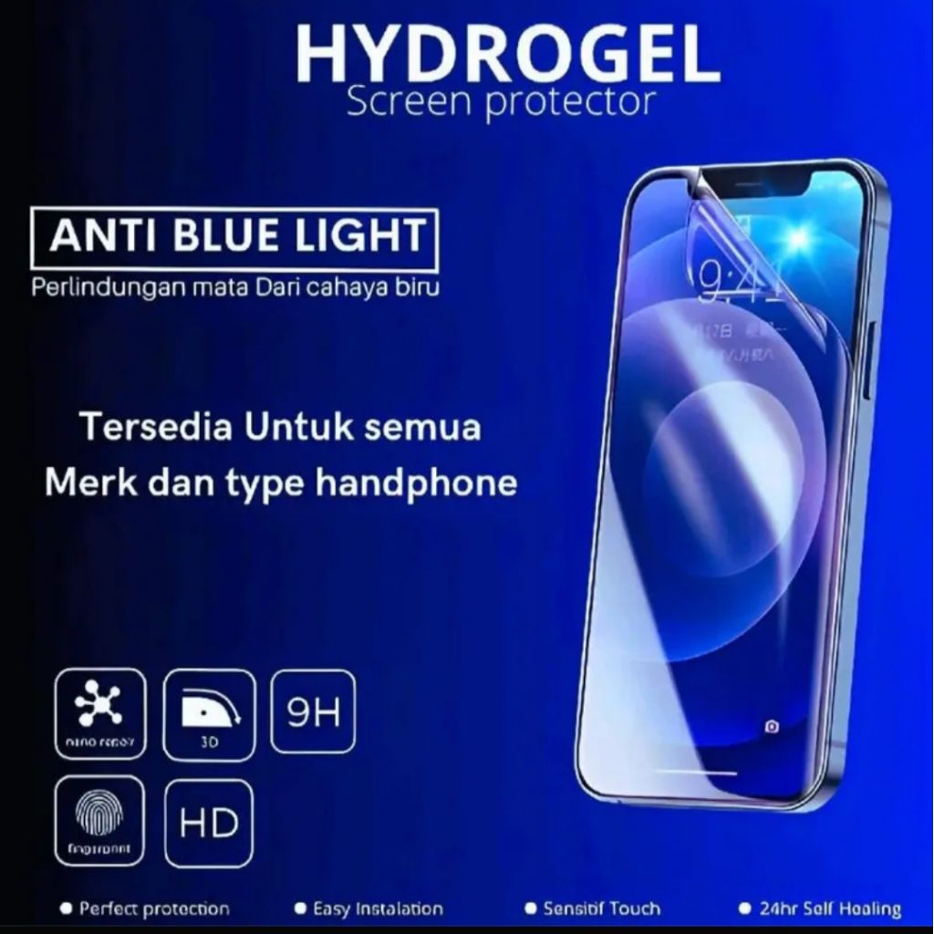 LAYAR HYDROGEL BLUE (HUAWEI) PURA X 70 PRO+ 80 ULTRA S SE RS XT ULTIMATE XS 2 X2 X3 X5 X6 7 8 9 LITE