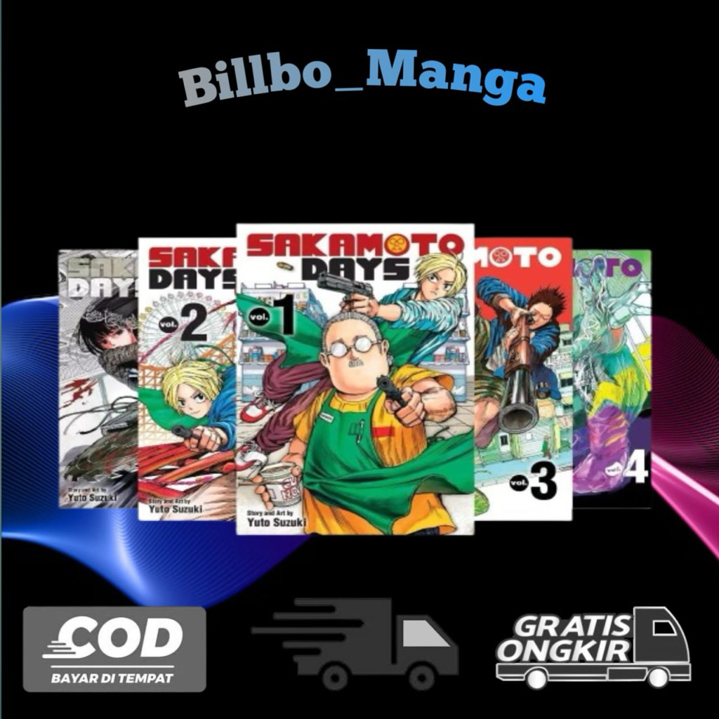 Sakamoto Days Comic Vol 1 - 19 By Yuto Suzuki อินโดนีเซีย