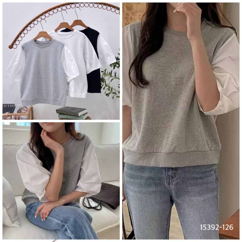 Top Top / blouse รหัส 15392 - A126 Import premium