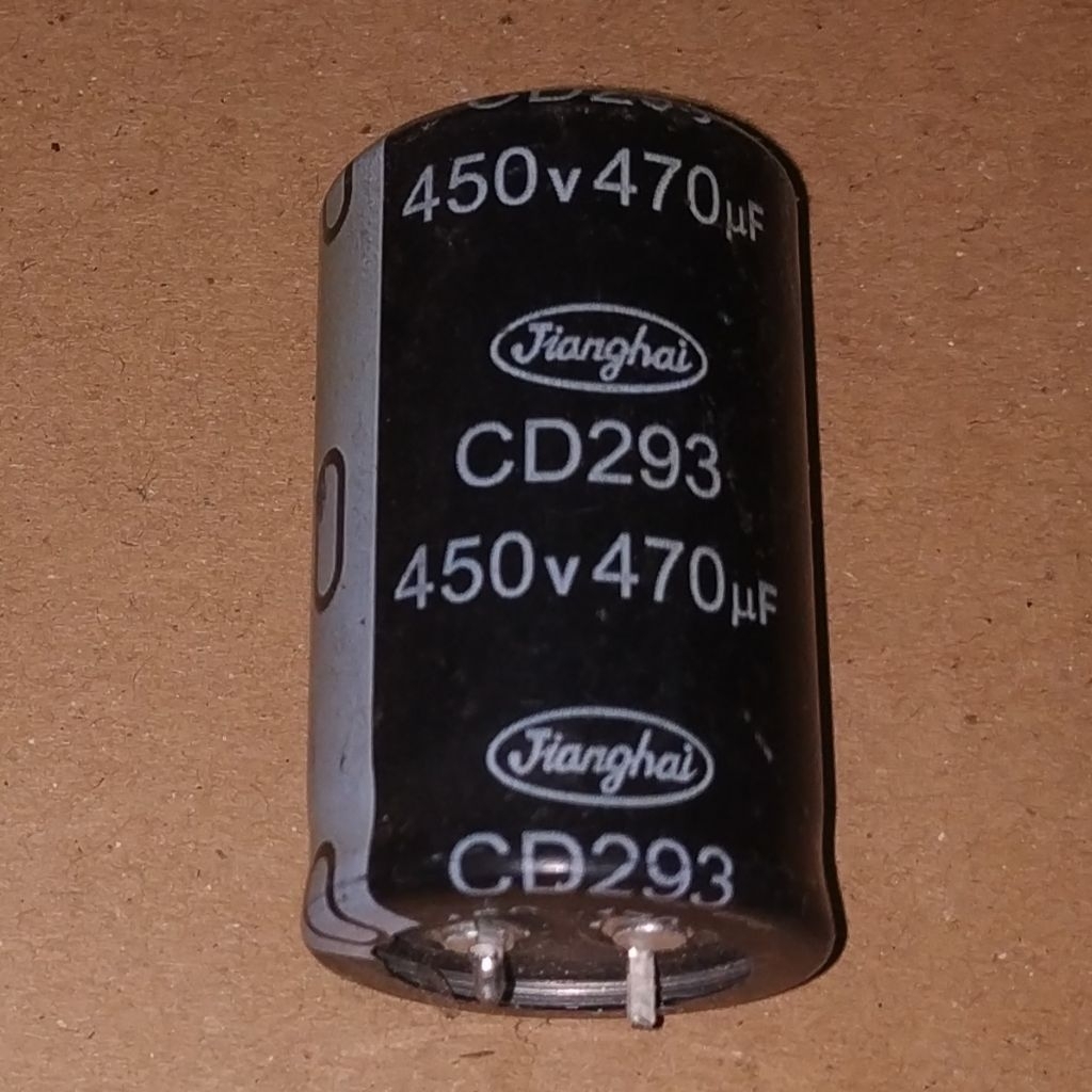 C Elco Elko 470uF 450V 470mFD 470mF 450VDC 450WV 470 uF mFD mF 450 VDC WV