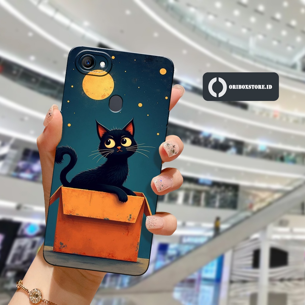เคส HP ล่าสุด OPPO F5 / F7 - Cat Motif - เคส - OPPO F7 / F5 Softcase - เคสโทรศัพท์ OPPO F5 / F7 - Ph