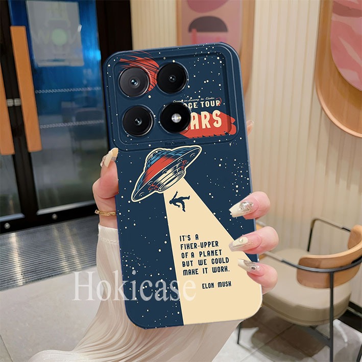 Xiaomi Redmi Poco X6 Pro 5g Note 13 Pro 4G Poco M6 Pro 4G Soft Case Cool Modern Mobile Phone Protect