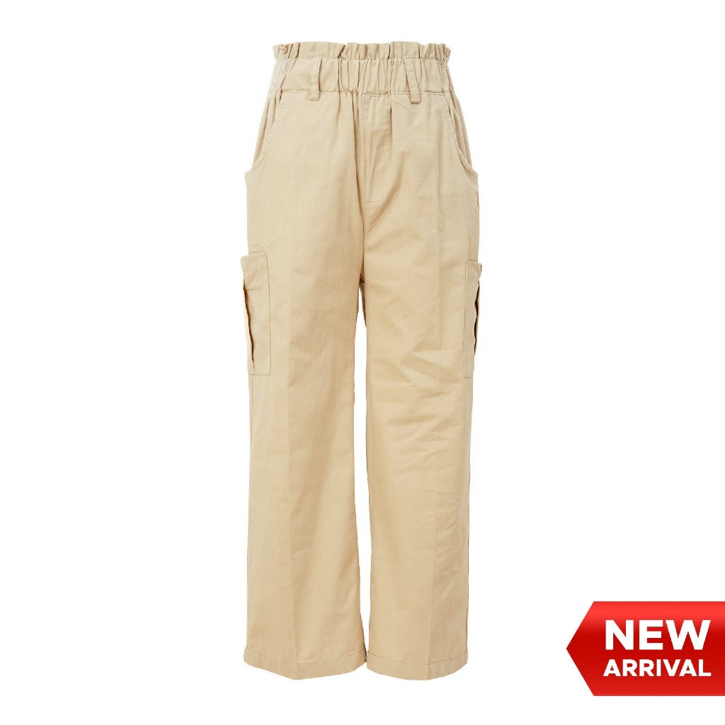 กางเกงขายาวสีกากี Cressida Kids Girl - 1EB031A