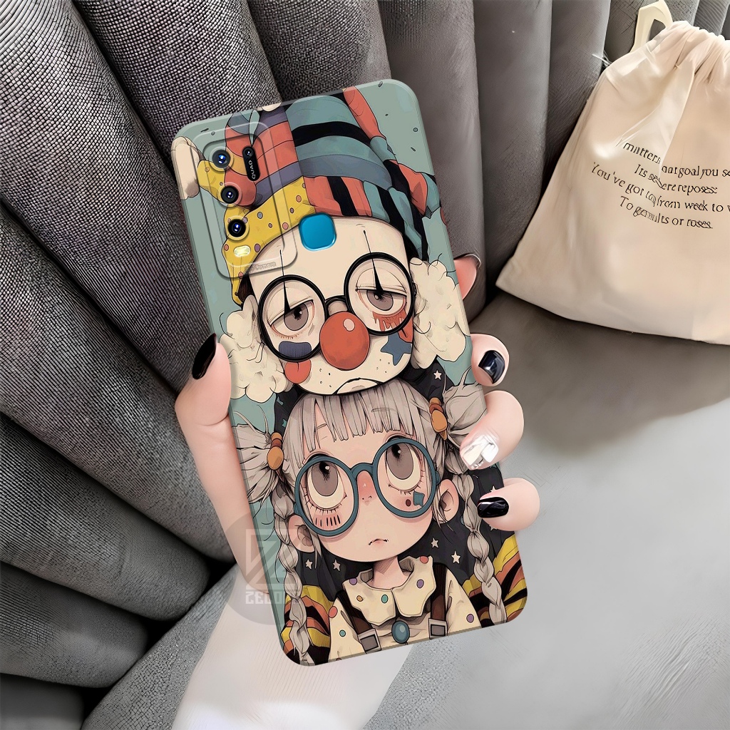 Vivo Y30 / Y30i / Y50 Case - Vivo Y30 / Y30i / Y50 Phone Case - Cartoon Fashion Case - Pro Camera - 