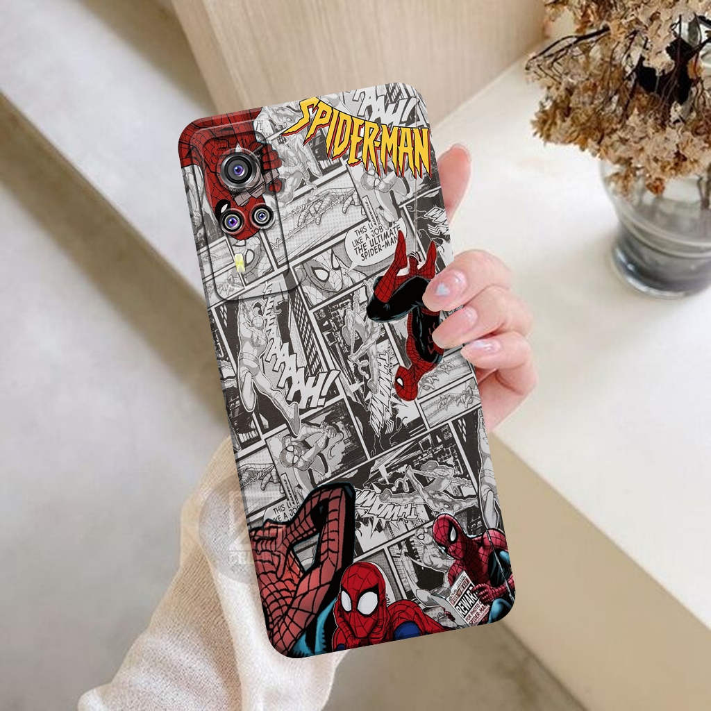 เคส HP VIVO Y51A/Y51 - เคสแฟชั่น Zelora Spiderman - Softcase - กล้อง Pro - เคส VIVO Y51A/Y51 - เคส V