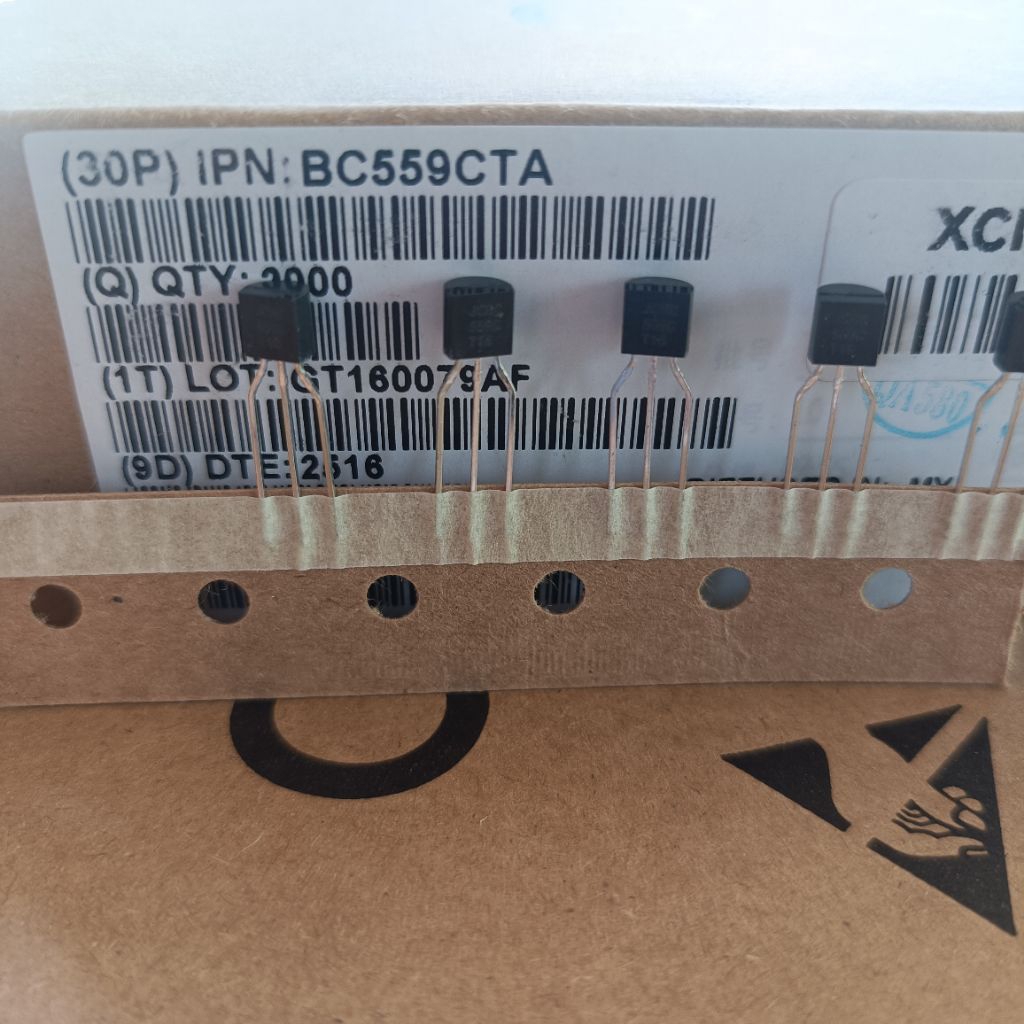 ทรานซิสเตอร์ Bc559C เดิมบน ONSEMI Bc 559c bc559 ON