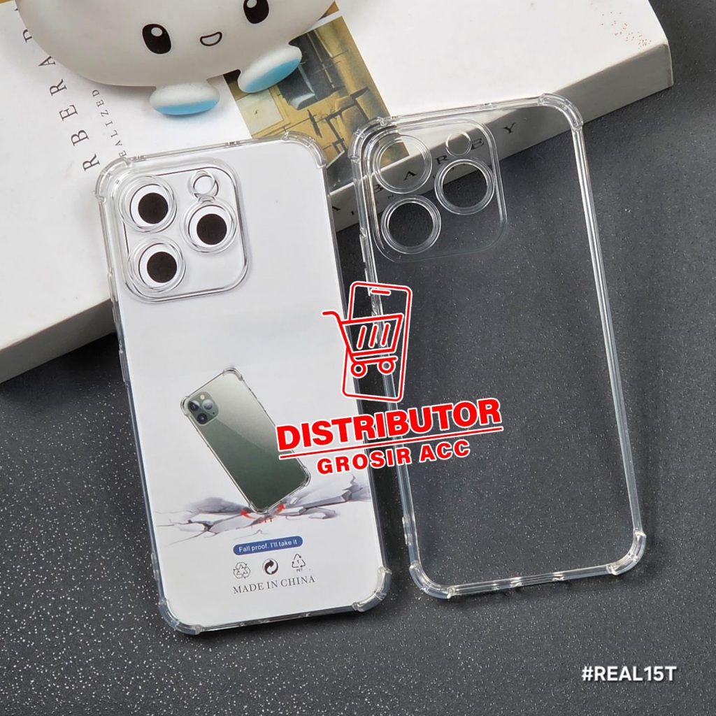 REALME 15T CASE AIRBAG ANTI CRACK THICK CLEAR SOFTCASE REALME 15T AB-01