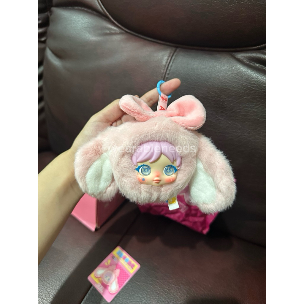 MATA AMY NGYs LITTLE RABBIT HEAD RASPBERRY RABBIT EYES