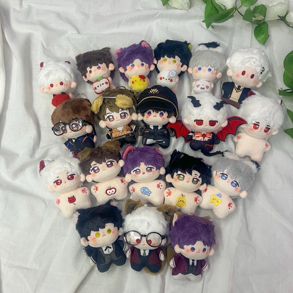 Love and Deepspace Plushie Caleb Collonl Zayne Sylus Xavier Rafayel พวงกุญแจ